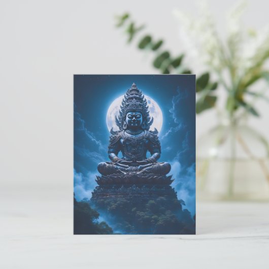 Mond des schweigenden Wächters Postkarte (Stehend Vorderseite)
