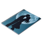Mond-Design-Notizbuch Notizblock (Linke Seite)