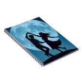 Mond-Design-Notizbuch Notizblock (Rechte Seite)