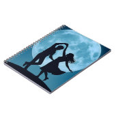 Mond-Design-Notizbuch Notizblock (Linke Seite)
