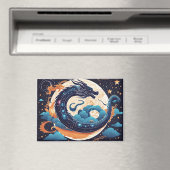 Mond-Drache-Magnet Magnet (In Situ (Geschirrspüler))