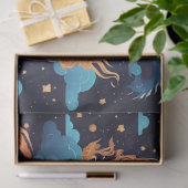 Mond-Drache-Seidenpapier Seidenpapier (Geschenk)