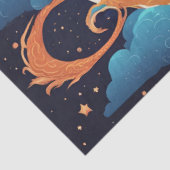 Mond-Drache-Seidenpapier Seidenpapier (Ausschnitt)