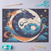 Mond-Drache-Seidenpapier Seidenpapier (Basteln)
