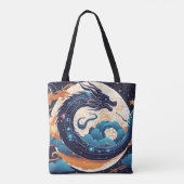 Mond-Drache-Tasche Tasche (Rückseite)