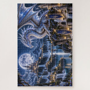 Mond-Drache – Verzaubertes Mondkönigreich Puzzle