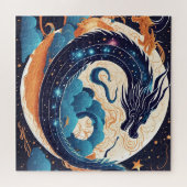 Mond-Drachen-Puzzle Puzzle (Horizontal)