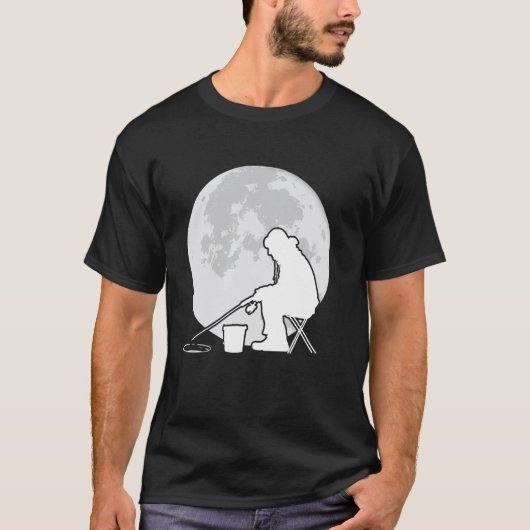 Mond-Eisfischen T-Shirt (Vorderseite)