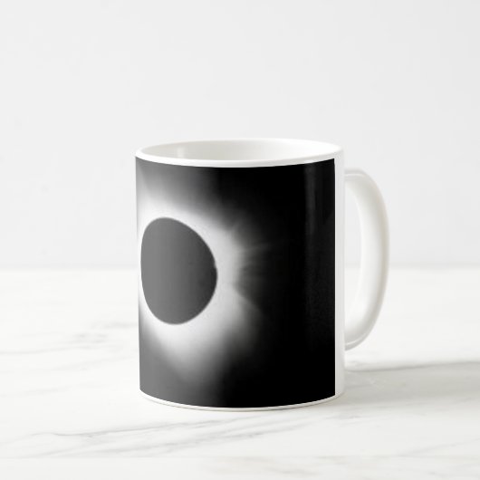 Mond-Eklipse-Tasse Kaffeetasse (VorderseiteRechts)