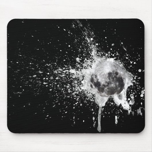 Mond-Explosion Mousepad (Vorne)