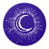 "Mond-" Fach-Griff-Zug (WH/BLU/PUR) Keramikknauf (Vorderseite)