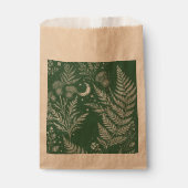 Mond-Farn Botanische Gefallen-Tüten Geschenktütchen (Vorderseite)