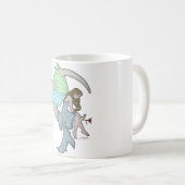 Mond-Fee-Tasse Kaffeetasse (VorderseiteRechts)