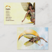 Mond-Fee Visitenkarte (Vorne/Hinten)