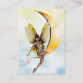 Mond-Fee Visitenkarte (Rückseite)