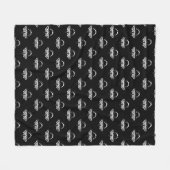 Mond Fleecedecke (Vorderseite (Horizontal))