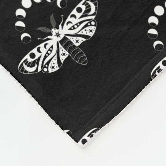 Mond Fleecedecke (Ecke)