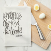 Mond-Fluss Handtuch (Viertel Falte)