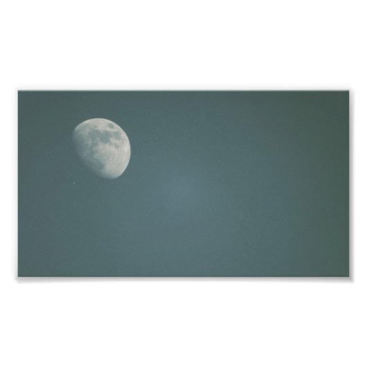 Mond Fotodruck (Vorne)