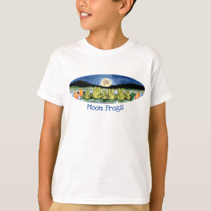 Mond-Frosch-natürliche T-Shirt