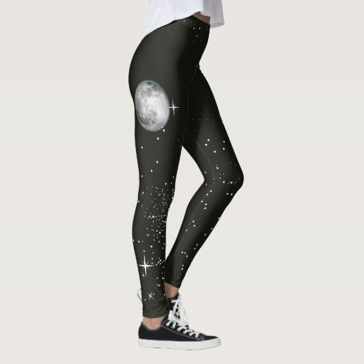 Mond-Galaxie Leggings (Rechts)