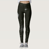 Mond-Galaxie Leggings (Vorderseite)