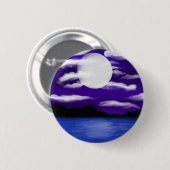 Mond gefüllte Nacht durch Chrystal Selbstmord Button (Vorne & Hinten)