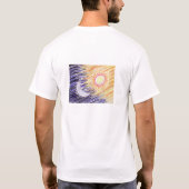 Mond gegen Sonne T-Shirt (Rückseite)