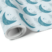 Mond Geschenkpapier (Rolleneckpunkt)