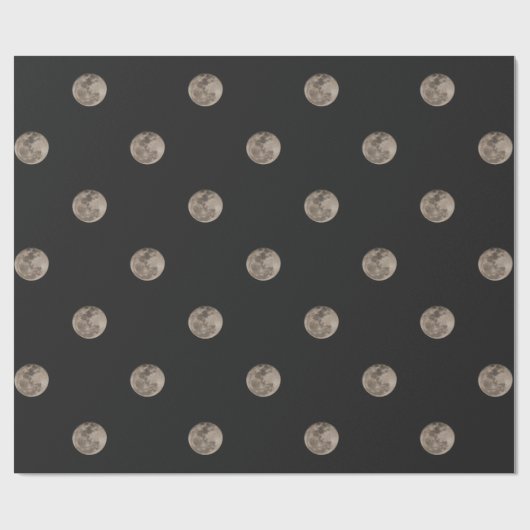 Mond Geschenkpapier (Flach)