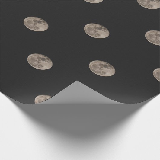 Mond Geschenkpapier (Ecke)