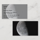 Mond halb nachts visitenkarte (Vorne/Hinten)