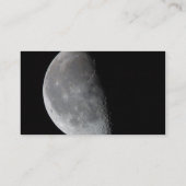 Mond halb nachts visitenkarte (Rückseite)