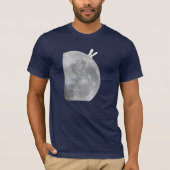Mond-Häschen-T - Shirt (Vorderseite)