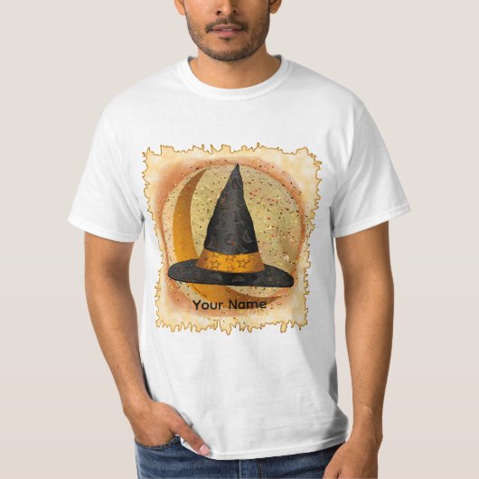 Mond Hexenhut T-Shirt (Vorderseite)