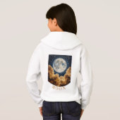 Mond Hoodie (Schwarz voll)