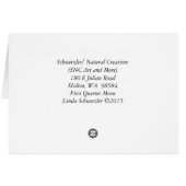 Mond im ersten Quartal (Rückseite Horizontal)