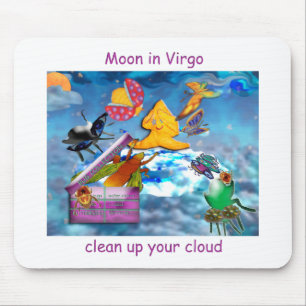 Mond in der Jungfrau Mousepad