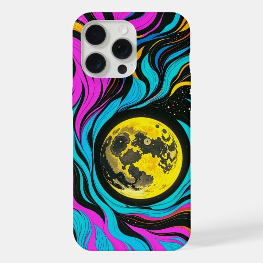 Mond iPhone Hülle (Rückseite)