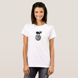 Mond-Kaninchen T-Shirt
