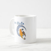 Mond Kats Tasse (Vorderseite Links)
