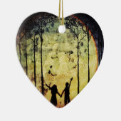 Mond-Kinder Keramikornament (Rechts)