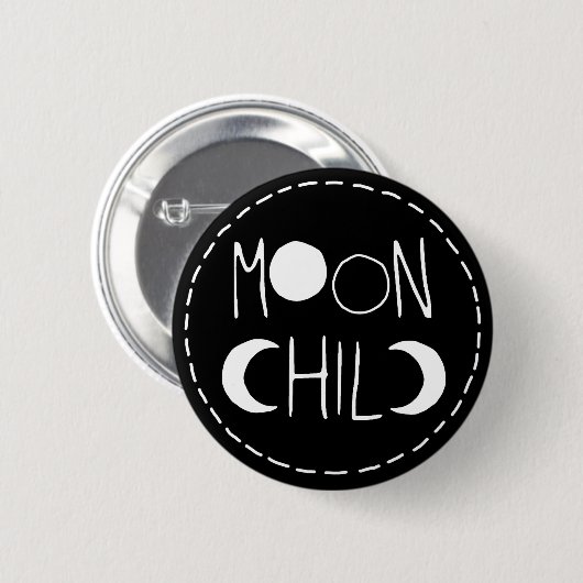 Mond-Kinderknopf Button (Vorne & Hinten)