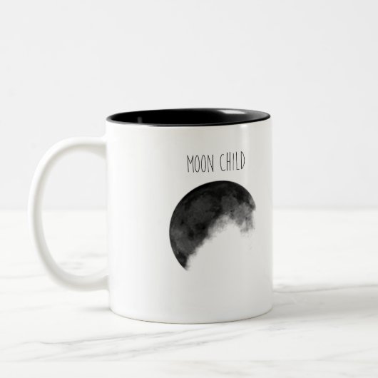 Mond-KinderTasse Zweifarbige Tasse (Links)