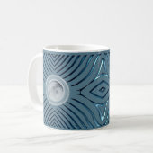 Mond-Labyrinth Kaffeetasse (Vorderseite Links)