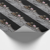 Mond-Landung Geschenkpapier (Ecke)