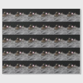 Mond-Landung Geschenkpapier (Flach)