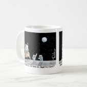 Mond-Landungs-Tasse Kaffeetasse (Vorderseite Links)