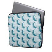Mond Laptopschutzhülle (Vorderseite Links)