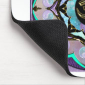 Mond-Mandala Mousepad (Ecke)